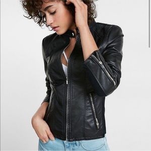 EXPRESS FAUX LEATHER JACKET SIZE M